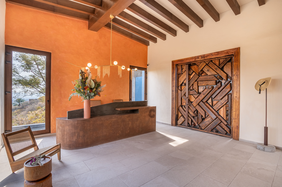 Recepciones y áreas comunes